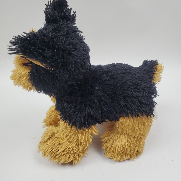Build a Bear BAB Yorkshire Terrier Dog Puppy Yorkie Plush Plushie Shaggy Stuffed - Picture 4 of 8